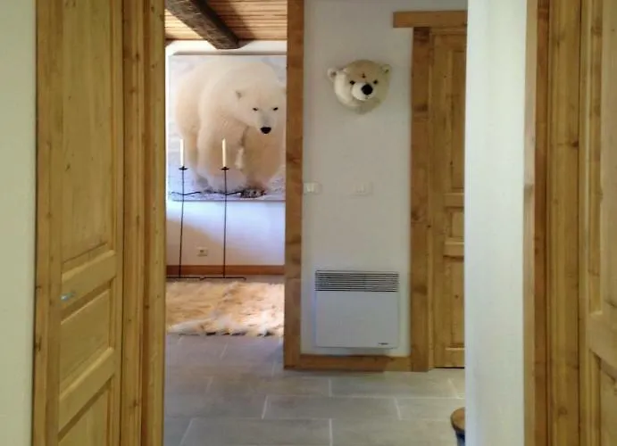 L'ours Blanc شقة Le Biot
